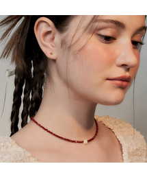 HEI（ヘイ）の「rose spinel choker necklace（ネックレス）」