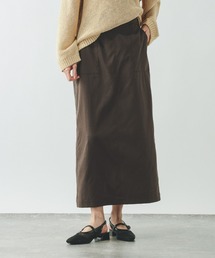 GLOBAL WORK | イージーケアリネンIラインスカート/636496(スカート)