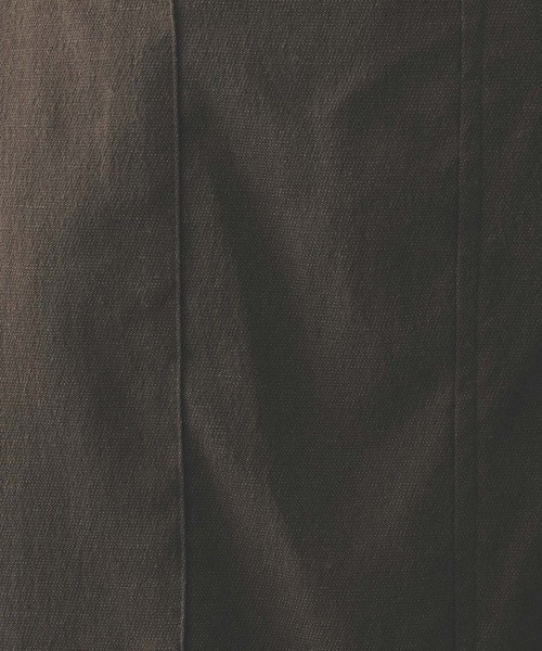 GLOBAL WORK（グローバルワーク）の「イージーケアリネンIラインスカート/636496（スカート・レディース・ブラック/グレー/ブラウン/グレイッシュベージュ・LARGE/MEDIUM）」の10枚目の写真