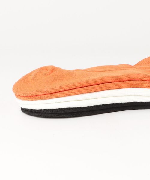 UNIVERSAL OVERALL（ユニバーサルオーバーオール）の「"07"≪UNIVERSAL OVERALL≫3足セット カレッジ & WINDY バックロゴ クルーソックス（ソックス/靴下・メンズ・その他1/ホワイト系・23cm～25cm/25cm～27cm）」の14枚目の写真