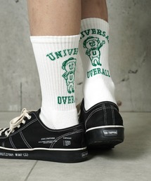 UNIVERSAL OVERALL（ユニバーサルオーバーオール）の「"07"≪UNIVERSAL OVERALL≫3足セット バック カレッジロゴ & WINDY クルーソックス（ソックス/靴下）」
