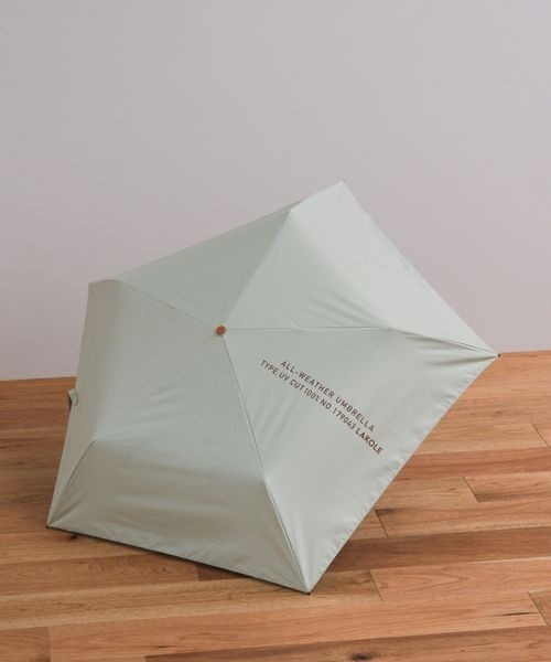 LAKOLE（ラコレ）の「晴雨&遮熱軽量折り畳み傘 / 633427（折りたたみ傘・レディース・ライトグレー/ライトグリーン/アイボリー/ブラック・FREE）」の4枚目の写真