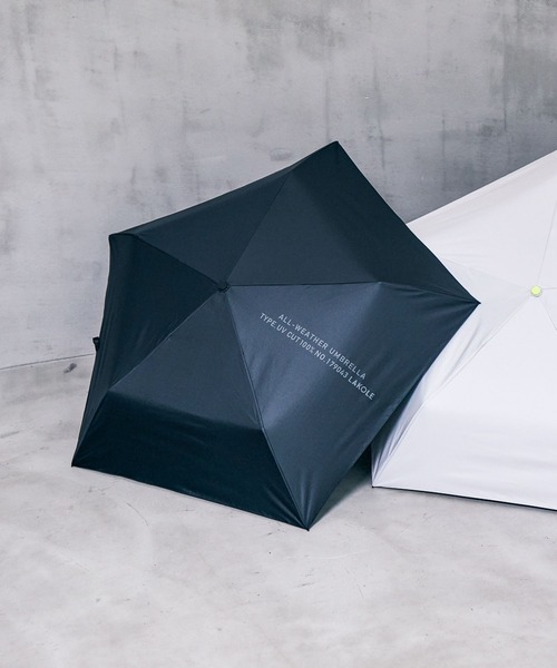 LAKOLE（ラコレ）の「晴雨&遮熱軽量折り畳み傘 / 633427（折りたたみ傘・レディース・ライトグレー/ライトグリーン/アイボリー/ブラック・FREE）」の2枚目の写真