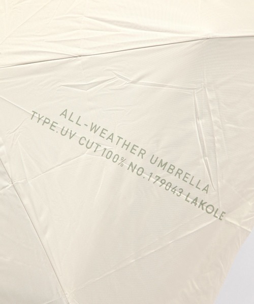 LAKOLE（ラコレ）の「晴雨&遮熱軽量折り畳み傘 / 633427（折りたたみ傘・レディース・ライトグレー/ライトグリーン/アイボリー/ブラック・FREE）」の14枚目の写真