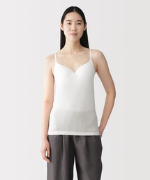 婦人 なめらかリブブラ半袖Tシャツ（インナーウェア/肌着）｜無印良品