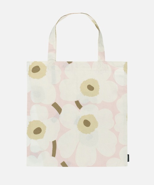 marimekko(マリメッコ)の「Pieni Unikko / tote bag 43x44(トートバッグ・レディース・ライトピンク・FREE)」の1枚目の写真