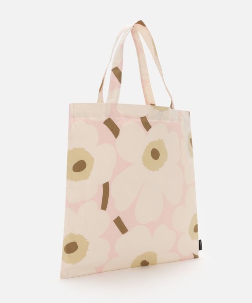 marimekko(マリメッコ)の「Pieni Unikko / tote bag 43x44(トートバッグ・レディース・ライトピンク・FREE)」の2枚目の写真