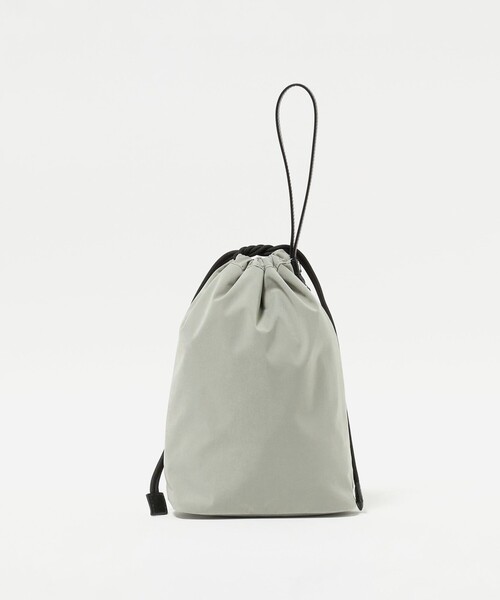 BEAUTY&YOUTH UNITED ARROWS(ビューティーアンドユースユナイテッドアローズ)の「ソフト ファブリック パース(ハンドバッグ・メンズ・ライム/ブラック・FREE)」の4枚目の写真