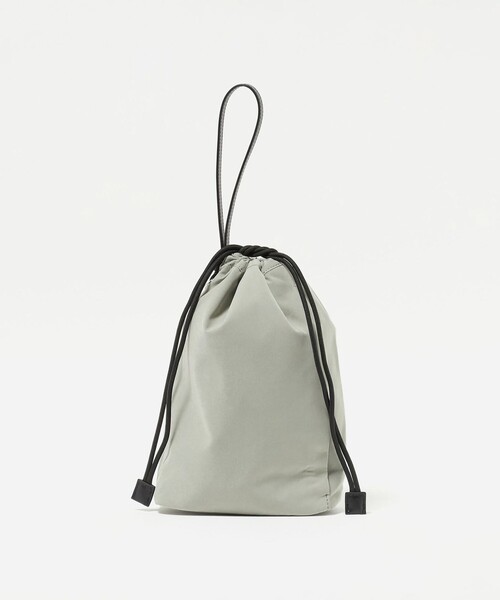 BEAUTY&YOUTH UNITED ARROWS(ビューティーアンドユースユナイテッドアローズ)の「ソフト ファブリック パース(ハンドバッグ・メンズ・ライム/ブラック・FREE)」の6枚目の写真