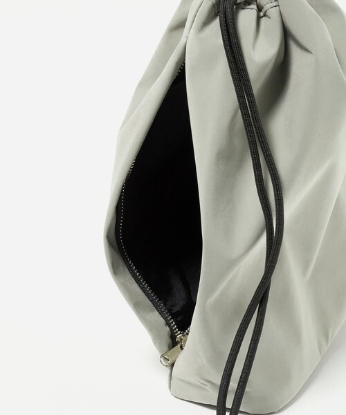 BEAUTY&YOUTH UNITED ARROWS(ビューティーアンドユースユナイテッドアローズ)の「ソフト ファブリック パース(ハンドバッグ・メンズ・ライム/ブラック・FREE)」の12枚目の写真