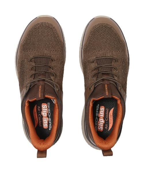 SKECHERS(スケッチャーズ)の「スケッチャーズ ARCH FIT CROSSER - EMERIC(スニーカー・メンズ・ブラウン・27.5cm/28.0cm/25.0cm/25.5cm/26.0cm/26.5cm/27.0cm)」の4枚目の写真