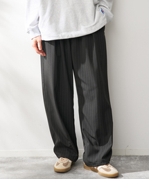 オーバースリーピングパンツ ストライプアソート