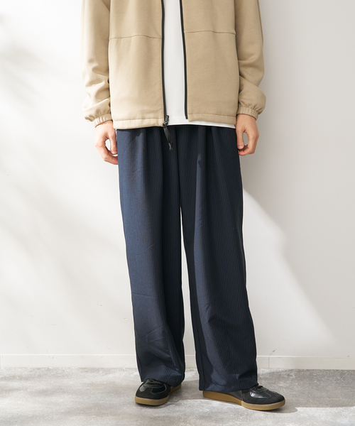 B.C STOCK（ベーセーストック）の「オーバースリーピングパンツ ストライプアソート（その他パンツ・メンズ・ベージュ/ネイビー/チャコールグレー/ブラウン/ブラック・FREE）」の18枚目の写真