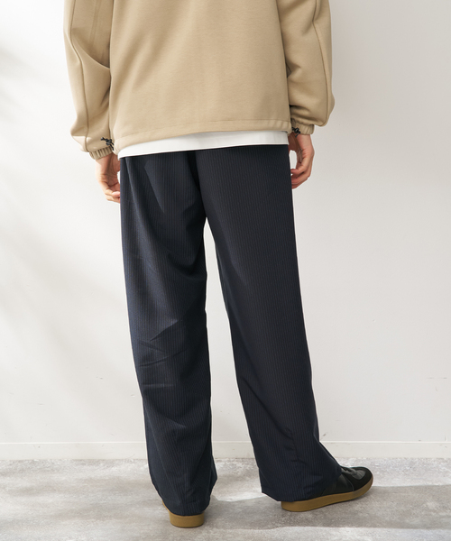 B.C STOCK（ベーセーストック）の「オーバースリーピングパンツ ストライプアソート（その他パンツ・メンズ・ベージュ/ネイビー/チャコールグレー/ブラウン/ブラック・FREE）」の20枚目の写真