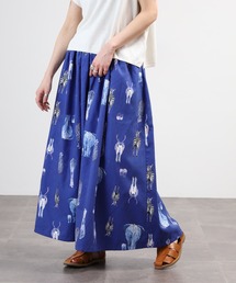 BARNDOOR（バーンドア）の「olet ihana ピーチスキンおしり総柄キュロット（その他パンツ）」