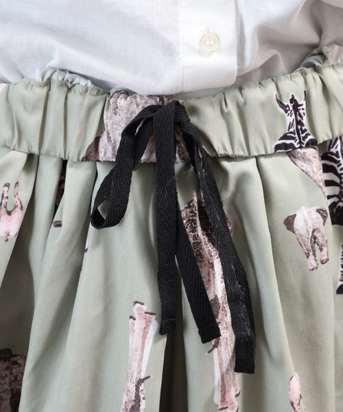 BARNDOOR(バーンドア)の「ピーチスキンおしり総柄キュロット 26SS(その他パンツ・レディース・ネイビー/アイボリー/カーキ・FREE)」の19枚目の写真