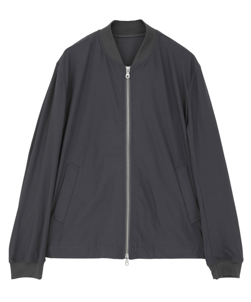 MEN'S MELROSE（メンズメルローズ）の「サークルストレッチフライトジャケット | 軽量 / ストレッチ / 吸水速乾（ブルゾン・メンズ・ベージュ/ネイビー/チャコールグレー・3/4）」の16枚目の写真