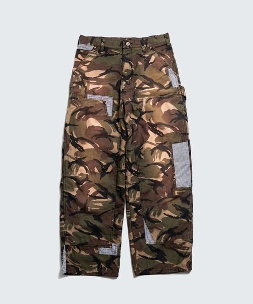 KHOKI/コッキ】Patchworked Camo Pants（カーゴパンツ）｜KHOKI