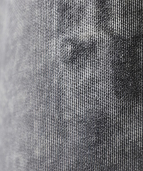 RE730（アールイーセブンサーティー）の「RE730 古着風ビンテージ半袖Tシャツ　ホットフィックスロゴ（Tシャツ/カットソー・メンズ・ブラック/グレー・M/L）」の6枚目の写真