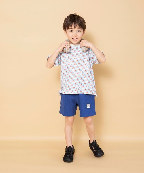 BRANSHES（ブランシェス）の「【WEB限定】カラバリアソート半袖Tシャツ（Tシャツ/カットソー・キッズ・マスタード/ブラウン/イエロー/ブルー/杢グレー/オフホワイト・130/90/100/140/150/120/110）」の7枚目の写真