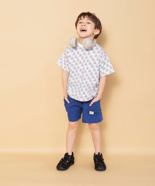 BRANSHES（ブランシェス）の「【WEB限定】カラバリアソート半袖Tシャツ（Tシャツ/カットソー・キッズ・マスタード/ブラウン/イエロー/ブルー/杢グレー/オフホワイト・130/90/100/140/150/120/110）」の8枚目の写真