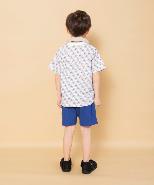 BRANSHES（ブランシェス）の「【WEB限定】カラバリアソート半袖Tシャツ（Tシャツ/カットソー・キッズ・マスタード/ブラウン/イエロー/ブルー/杢グレー/オフホワイト・130/90/100/140/150/120/110）」の11枚目の写真