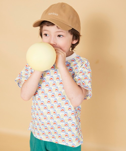 BRANSHES（ブランシェス）の「【WEB限定】カラバリアソート半袖Tシャツ（Tシャツ/カットソー・キッズ・マスタード/ブラウン/イエロー/ブルー/杢グレー/オフホワイト・130/90/100/140/150/120/110）」の5枚目の写真