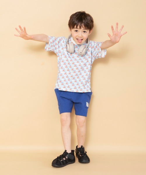 BRANSHES（ブランシェス）の「【WEB限定】カラバリアソート半袖Tシャツ（Tシャツ/カットソー・キッズ・マスタード/ブラウン/イエロー/ブルー/杢グレー/オフホワイト・130/90/100/140/150/120/110）」の9枚目の写真