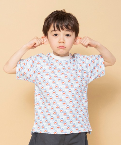 BRANSHES（ブランシェス）の「【WEB限定】カラバリアソート半袖Tシャツ（Tシャツ/カットソー・キッズ・マスタード/ブラウン/イエロー/ブルー/杢グレー/オフホワイト・130/90/100/140/150/120/110）」の12枚目の写真