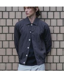 KUME（クメ）の「Men Casual Button Blouson, Charcoal（MA-1）」