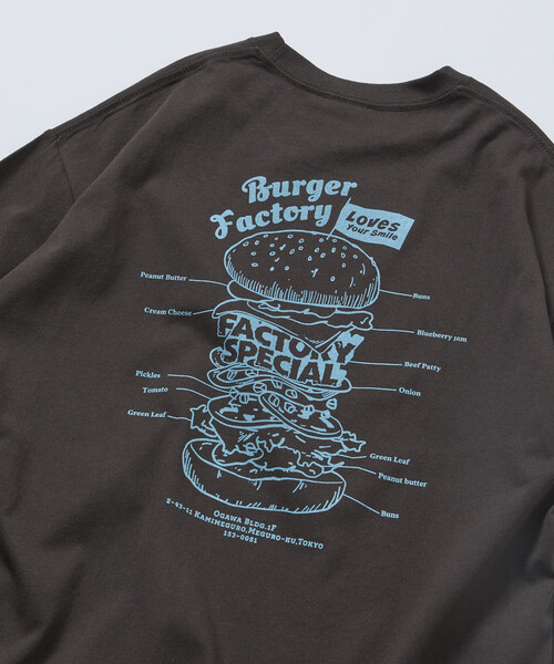 【専用出品】超特急 サイン入り tシャツ MUSIC BURGER セール】限定展開 Burger Factory×FREAK'S STORE/バーガーファクトリー