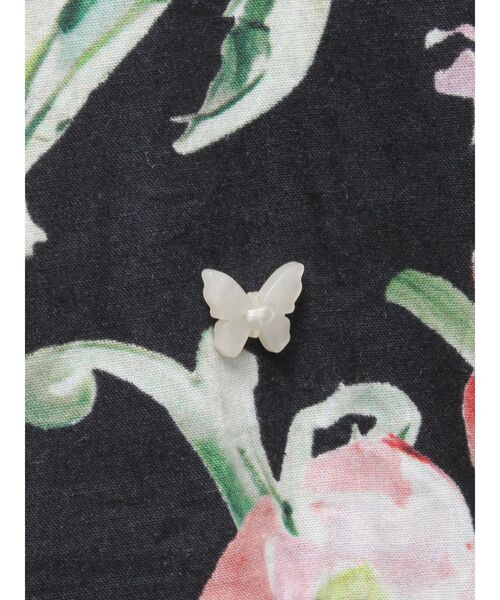 merry jenny（メリージェニー）の「flowerプリーツワンピース（ワンピース・レディース・ブラック/オフホワイト・FREE）」の14枚目の写真