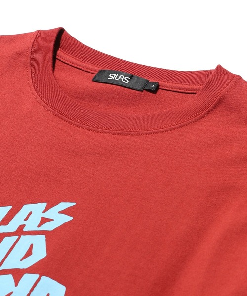 SILAS(サイラス)の「FLUX S/S TEE(Tシャツ/カットソー・メンズ・ブラック/ホワイト/バーガンディー/グリーン・M/L/XL)」の8枚目の写真