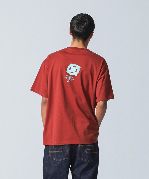 SILAS(サイラス)の「FLUX S/S TEE(Tシャツ/カットソー・メンズ・ブラック/ホワイト/バーガンディー/グリーン・M/L/XL)」の15枚目の写真