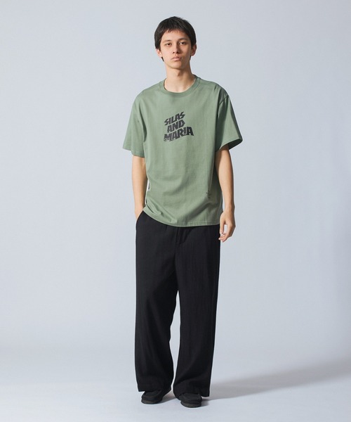 SILAS(サイラス)の「FLUX S/S TEE(Tシャツ/カットソー・メンズ・ブラック/ホワイト/バーガンディー/グリーン・M/L/XL)」の22枚目の写真