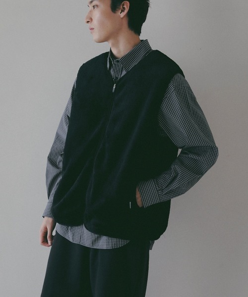 BAYFLOW(ベイフロー)の「【EF(エフ)】アソート柄シャツ(MEN)(シャツ/ブラウス・メンズ・サックスブルー/ライトピンク/ブラック・LARGE/MEDIUM)」の5枚目の写真