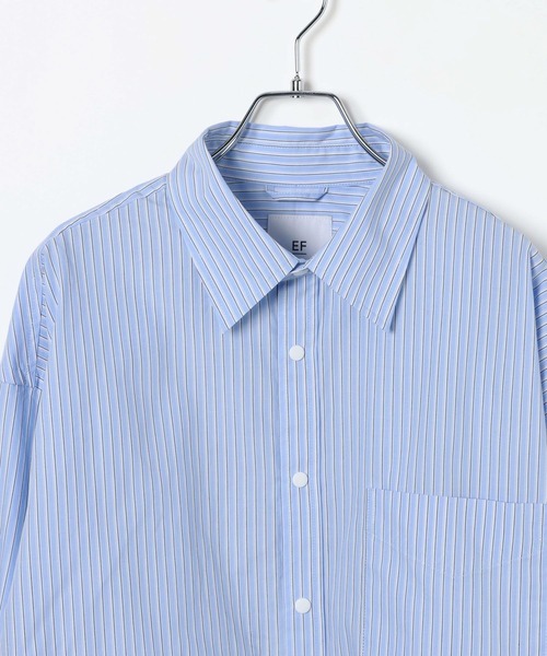 BAYFLOW(ベイフロー)の「【EF(エフ)】アソート柄シャツ(MEN)(シャツ/ブラウス・メンズ・サックスブルー/ライトピンク/ブラック・LARGE/MEDIUM)」の18枚目の写真
