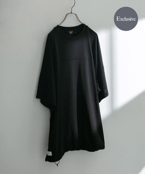 NANGA(ナンガ)の「『別注』NANGA×EKAL CAVET-SHIRTS(Tシャツ/カットソー・メンズ・ブラック/グレー系その他・MEDIUM/LARGE)」の1枚目の写真