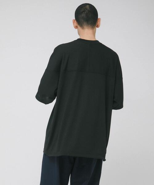 NANGA(ナンガ)の「『別注』NANGA×EKAL CAVET-SHIRTS(Tシャツ/カットソー・メンズ・ブラック/グレー系その他・MEDIUM/LARGE)」の4枚目の写真