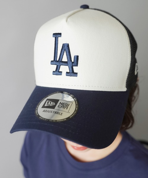 MLB(メジャーリーグベースボール)の「【NEW ERA/ニューエラ】メッシュキャップ/MLB(キャップ・レディース・ネイビー/ブラック・ONESIZE)」の3枚目の写真