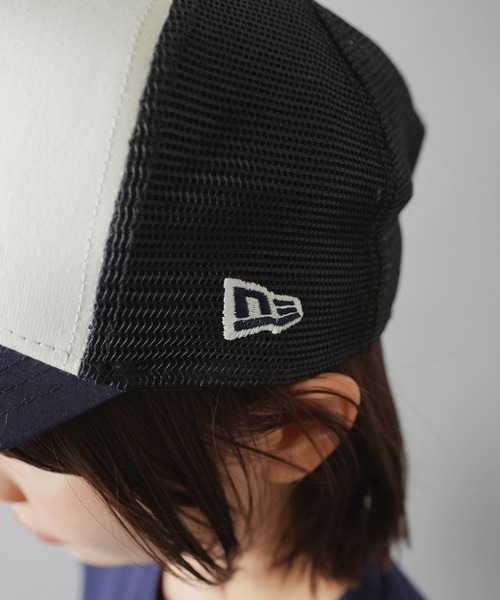 MLB(メジャーリーグベースボール)の「【NEW ERA/ニューエラ】メッシュキャップ/MLB(キャップ・レディース・ネイビー/ブラック・ONESIZE)」の4枚目の写真