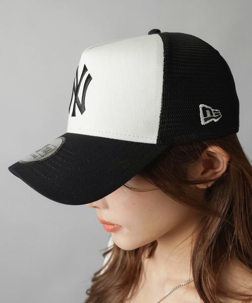 MLB(メジャーリーグベースボール)の「【NEW ERA/ニューエラ】メッシュキャップ/MLB(キャップ・レディース・ネイビー/ブラック・ONESIZE)」の12枚目の写真