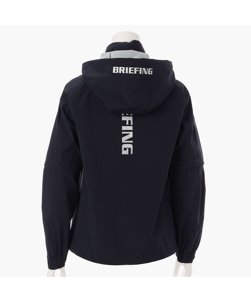 BRIEFING（ブリーフィング）の「【BRIEFING GOLF／ブリーフィングゴルフ】WOMEN'S WATERPROOF BLOUSON<br>（ブルゾン・レディース・ネイビー/ブラック・L/M/S）」の18枚目の写真