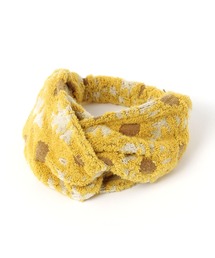 studio CLIP（スタディオクリップ）の「フラワージャガードヘアバンド（その他小物）」