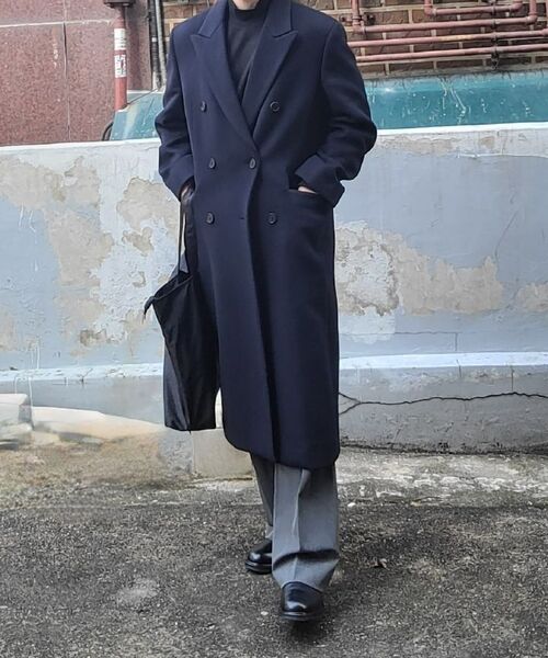 DRAW FIT（ドローフィット）の「ツーピンタックバンディングワイドスラックス [グレー]（スラックス・メンズ・その他・SMALL/MEDIUM/LARGE/X-LARGE/XX-LARGE）」の5枚目の写真