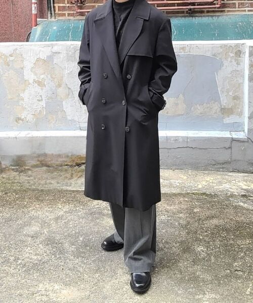 DRAW FIT（ドローフィット）の「ツーピンタックバンディングワイドスラックス [グレー]（スラックス・メンズ・その他・SMALL/MEDIUM/LARGE/X-LARGE/XX-LARGE）」の6枚目の写真