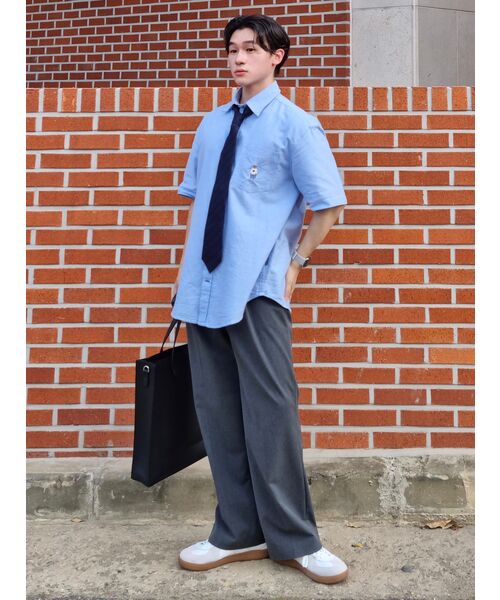 DRAW FIT（ドローフィット）の「ツーピンタックバンディングワイドスラックス [グレー]（スラックス・メンズ・その他・SMALL/MEDIUM/LARGE/X-LARGE/XX-LARGE）」の17枚目の写真