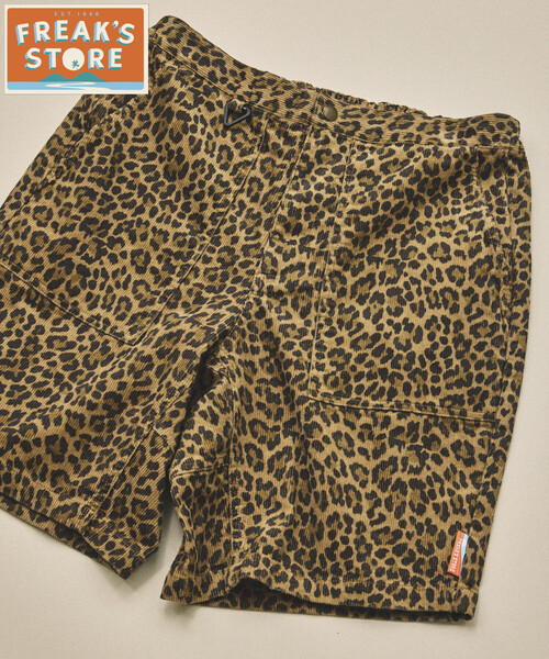 FREAK'S STORE（フリークスストア）の「FREAK'S STORE for BEACH & FES サマーコーデュロイ イージーショーツ/短パン（その他パンツ・メンズ・チャコールグレー/ブラウン/レオパード/その他9/その他13/その他15/その他16・LARGE/MEDIUM）」の9枚目の写真