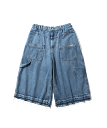 ANGLAN（アングラン）の「Reverse Double Knee Half Pants - Light Blue（その他パンツ）」