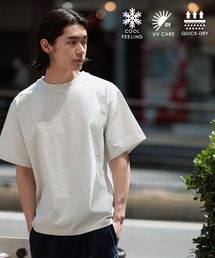 [WEB限定]機能性ベーシックTEE【接触冷感/吸水速乾/UVカット/遮熱】